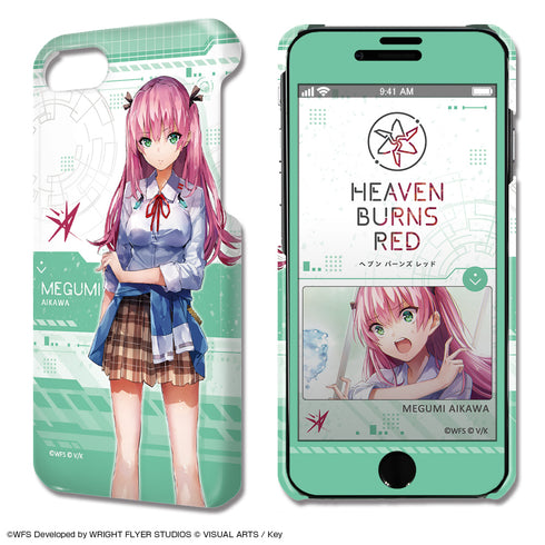 『ヘブンバーンズレッド』デザジャケット iPhone SE(第2世代)/8/7/6/6sケース&保護シート デザイン03(逢川めぐみ)